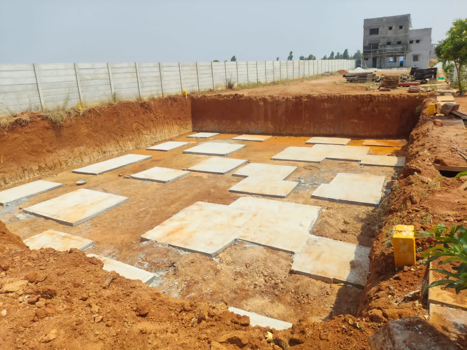 Luxury Villa — construction progress